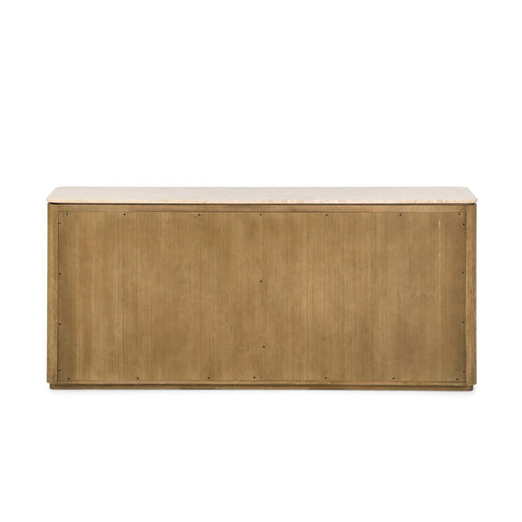 Raleigh 6 Drawer Dresser - Worn Oak Veneer