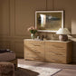 Raleigh 6 Drawer Dresser - Worn Oak Veneer