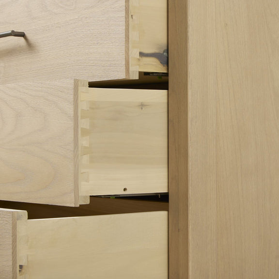 Blake 6 Drawer Dresser - Washed Ash