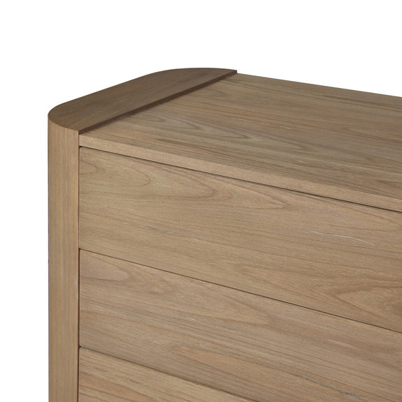 Radius Nightstand - Light Blonde Sungkai Veneer