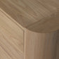 Radius Nightstand - Light Blonde Sungkai Veneer