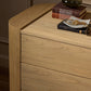 Radius Nightstand - Light Blonde Sungkai Veneer