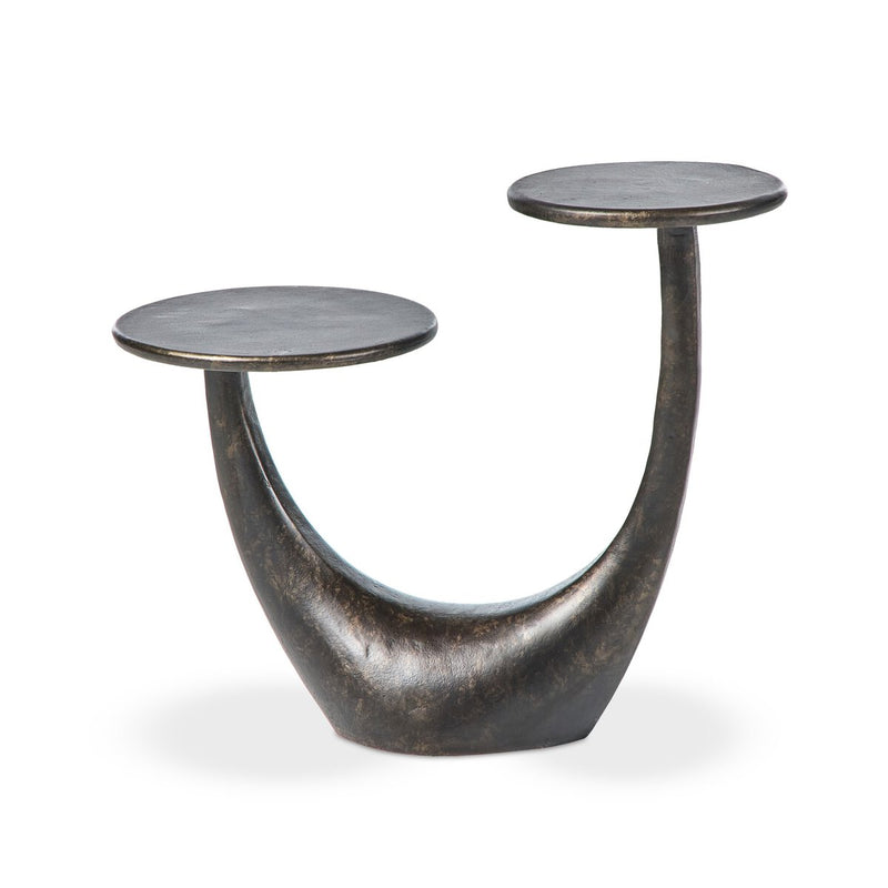 Torrid End Table - Distressed Bronze