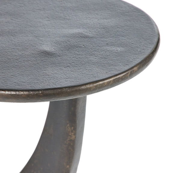 Torrid End Table - Distressed Bronze