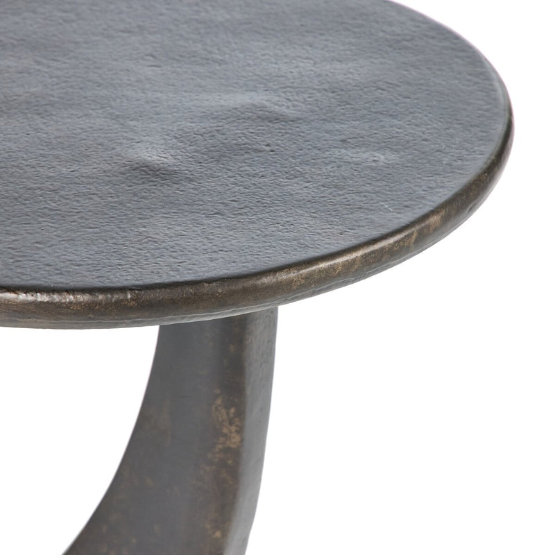 Torrid End Table - Distressed Bronze