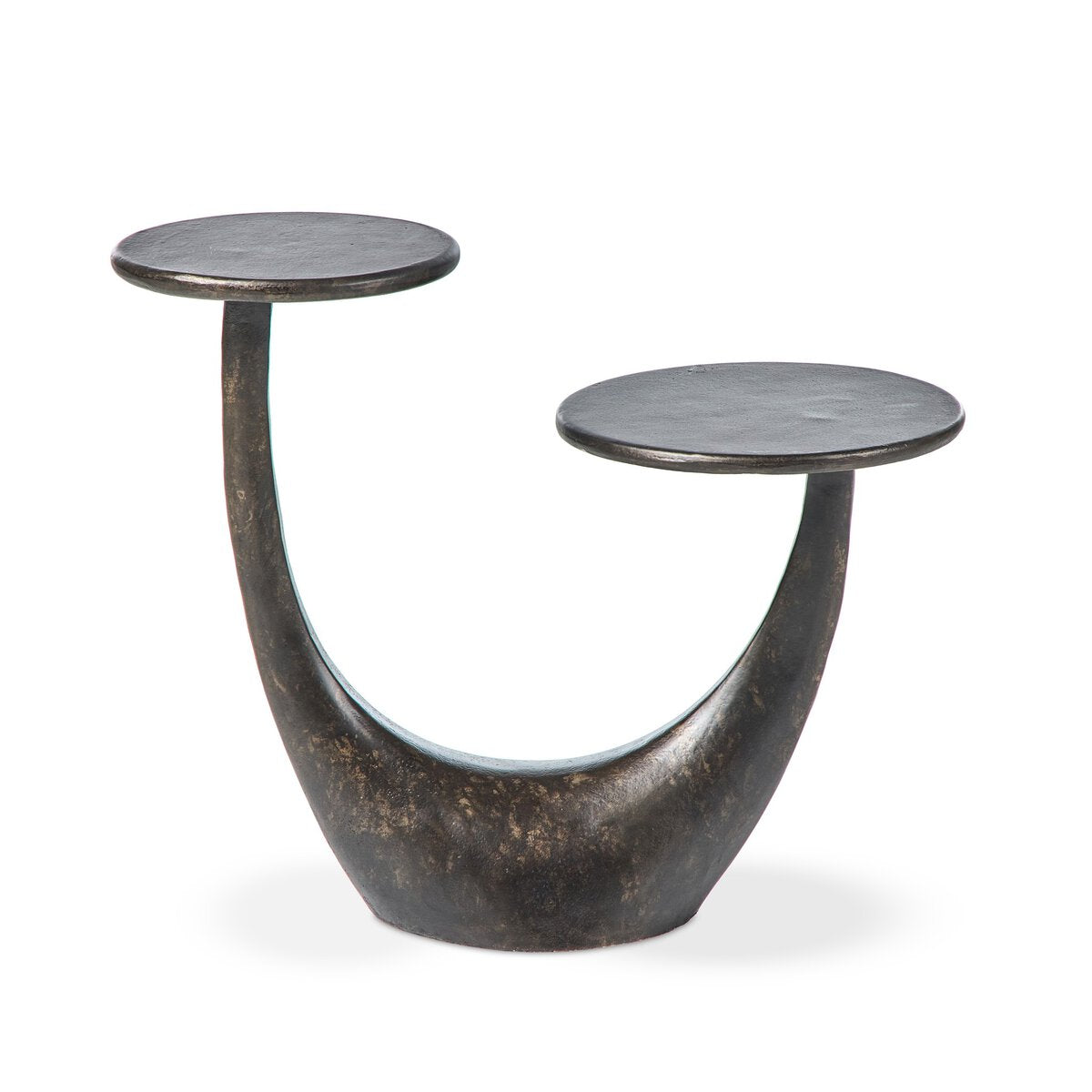 Torrid End Table - Distressed Bronze