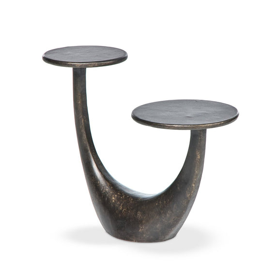 Torrid End Table - Distressed Bronze