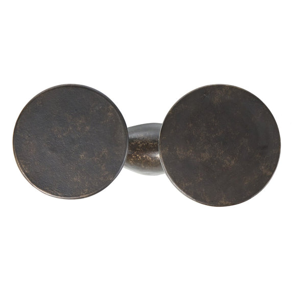 Torrid End Table - Distressed Bronze