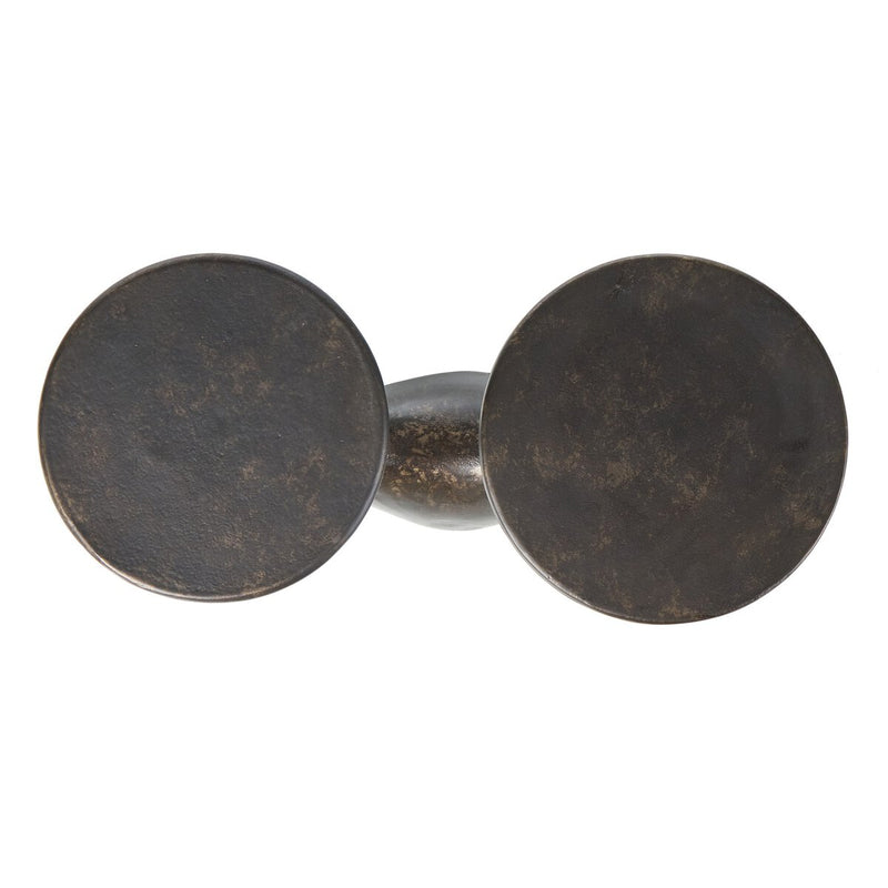 Torrid End Table - Distressed Bronze