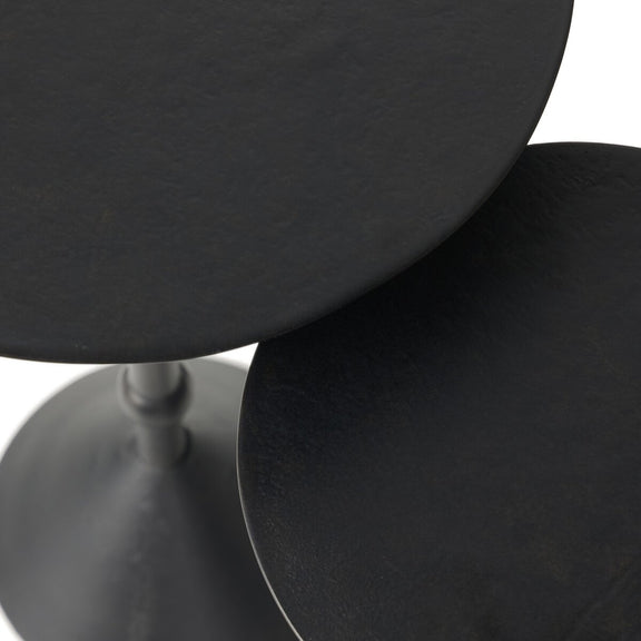 Printa Nesting End Tables - Black Antique