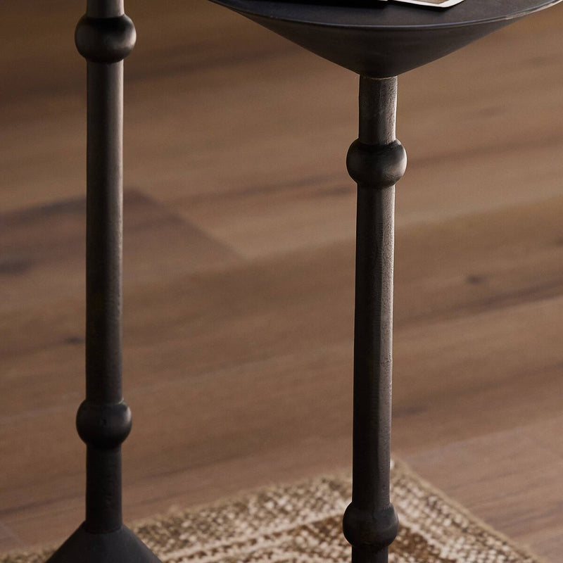 Printa Nesting End Tables - Black Antique
