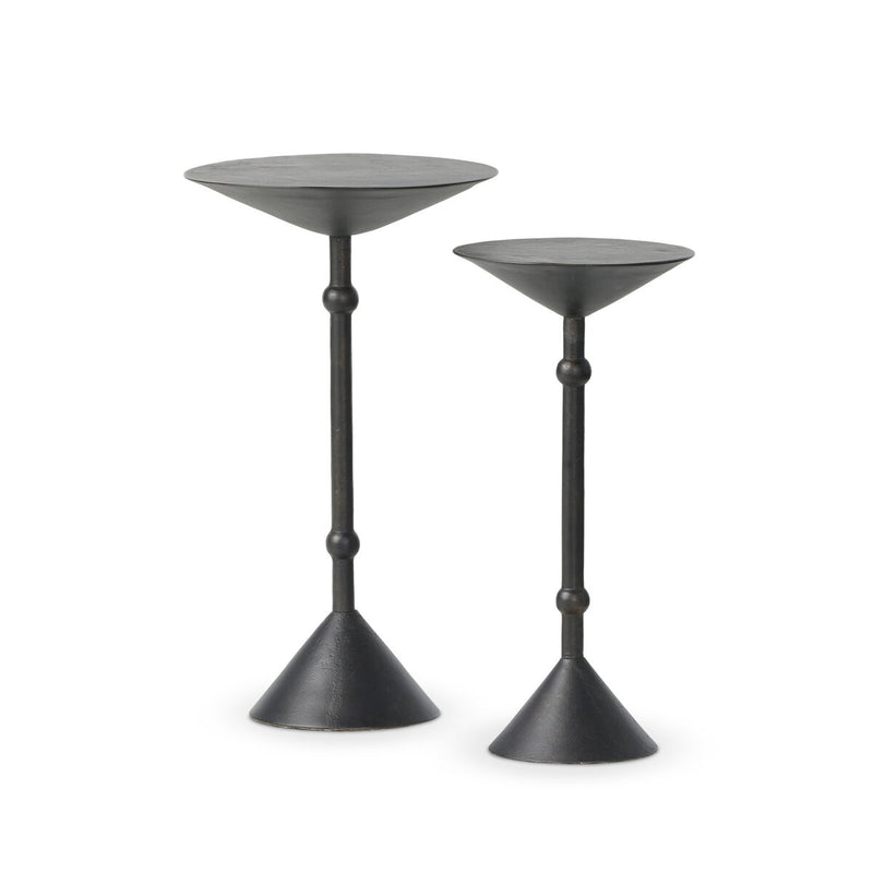 Printa Nesting End Tables - Black Antique