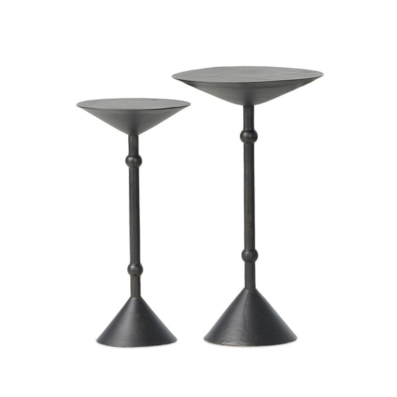 Printa Nesting End Tables - Black Antique