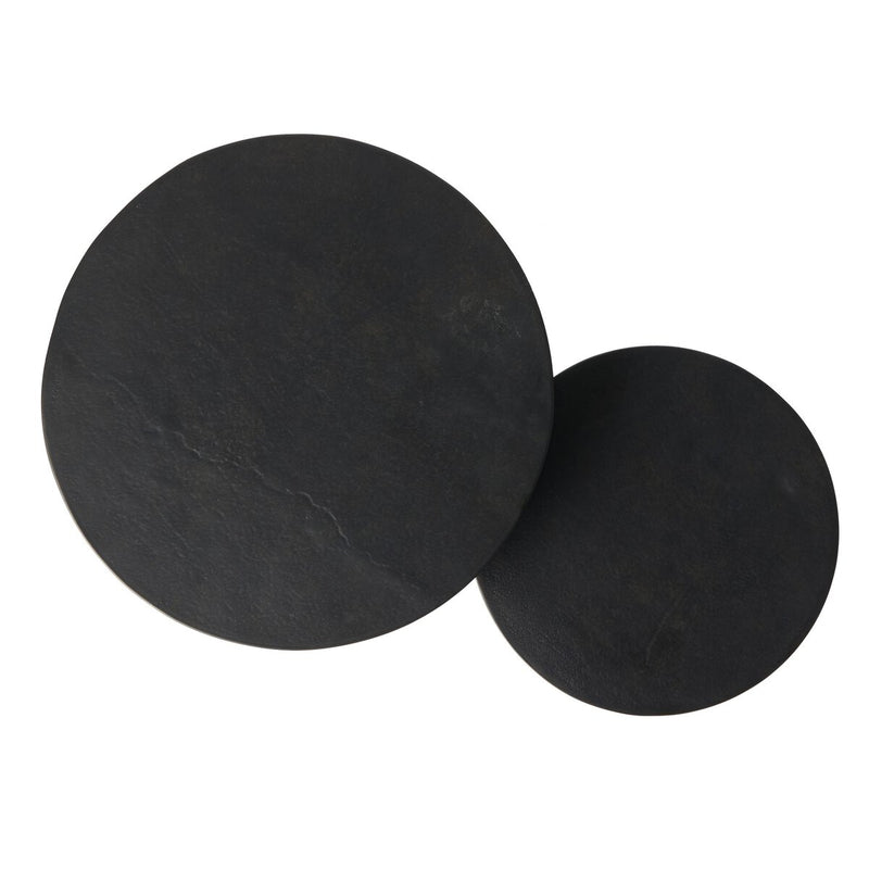 Printa Nesting End Tables - Black Antique