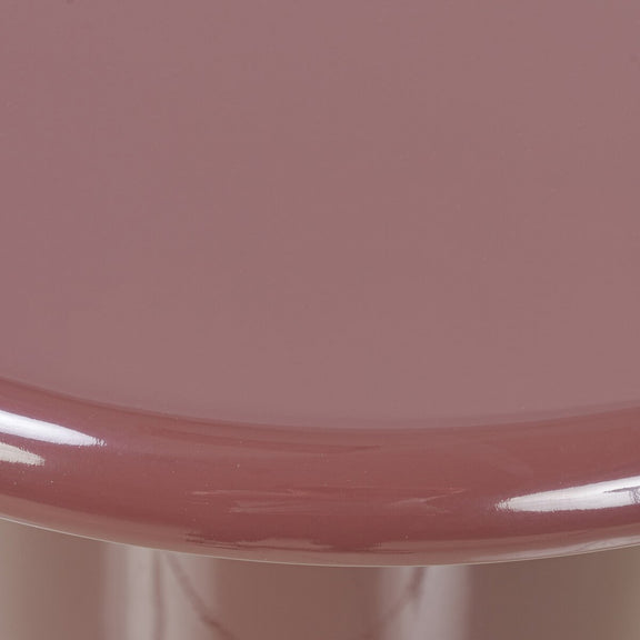Bossa End Table - Plum Lacquer