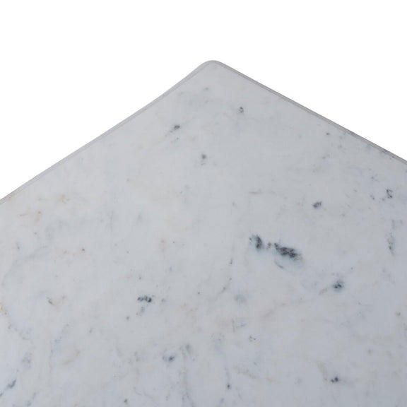 Lison Dining Table - White Marble