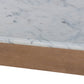 Lison Dining Table - White Marble