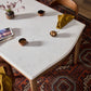 Lison Dining Table - White Marble
