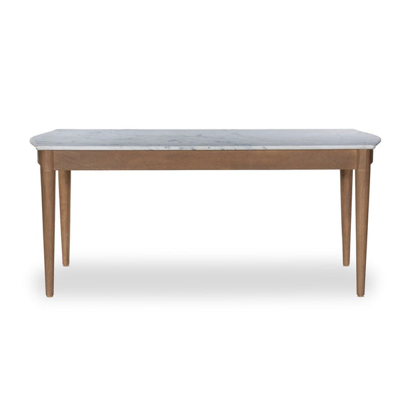 Lison Dining Table - White Marble