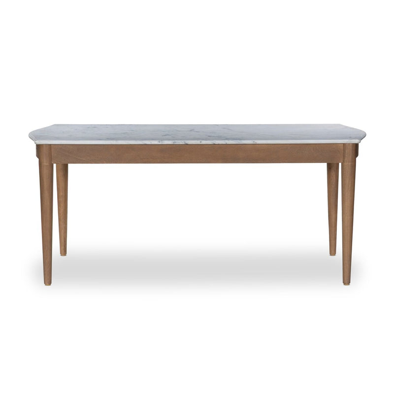 Lison Dining Table - White Marble