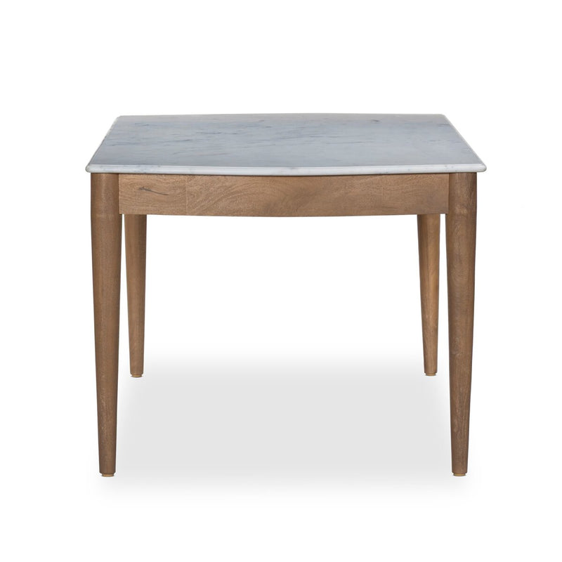 Lison Dining Table - White Marble