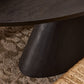 Uma Dining Table - Smoked Black Veneer