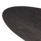 Uma Dining Table - Smoked Black Veneer
