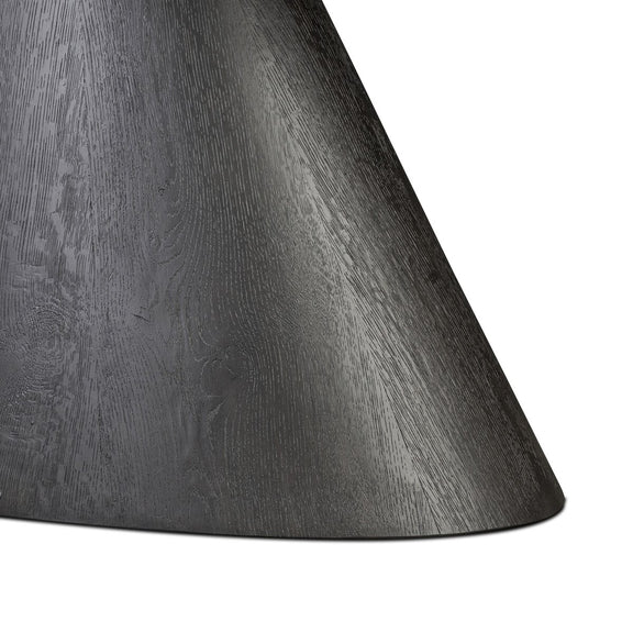 Uma Dining Table - Smoked Black Veneer