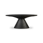 Uma Dining Table - Smoked Black Veneer