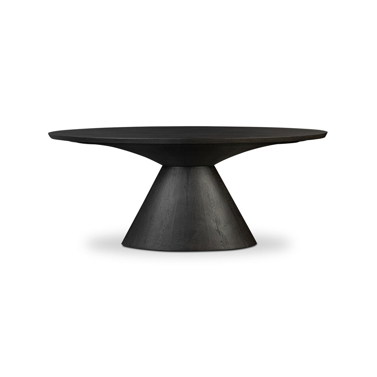 Uma Dining Table - Smoked Black Veneer