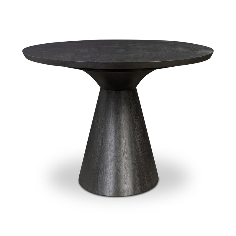 Uma Dining Table - Smoked Black Veneer