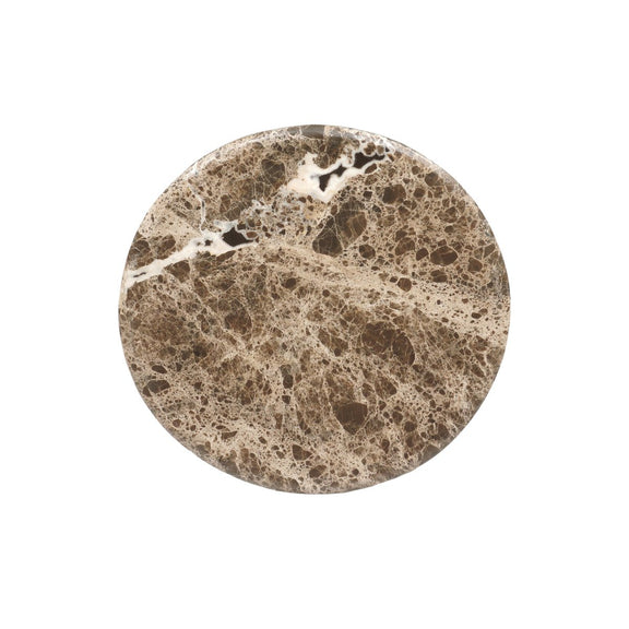Pavlo End Table - Brown Marble