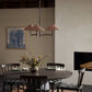 Fiorella Chandelier - Espresso Canvas