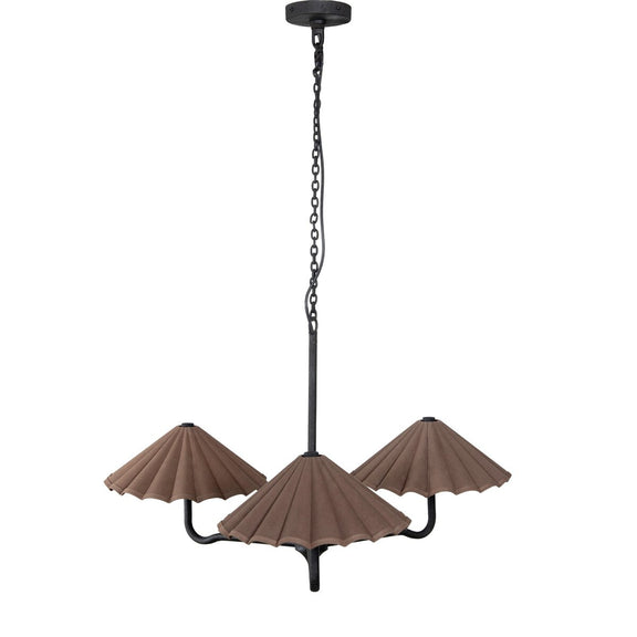 Fiorella Chandelier - Espresso Canvas