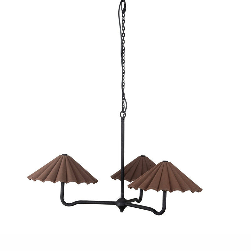 Fiorella Chandelier - Espresso Canvas