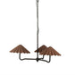 Fiorella Chandelier - Espresso Canvas
