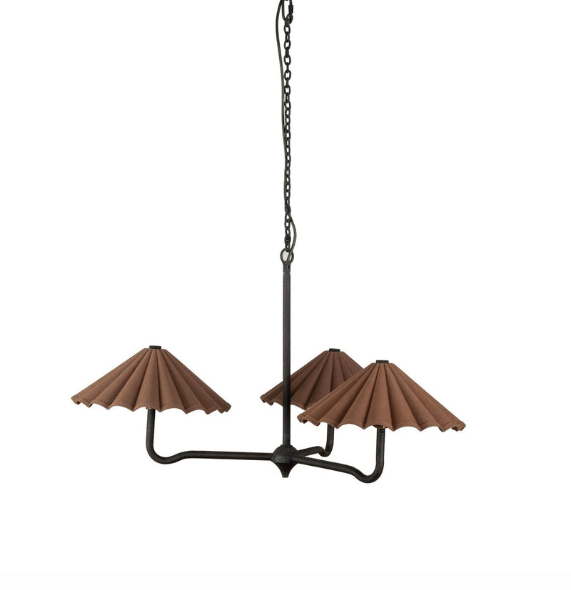 Fiorella Chandelier - Espresso Canvas