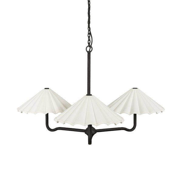 Fiorella Chandelier - Cream Canvas