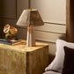 Astra Table Lamp - Cream Italian Marble