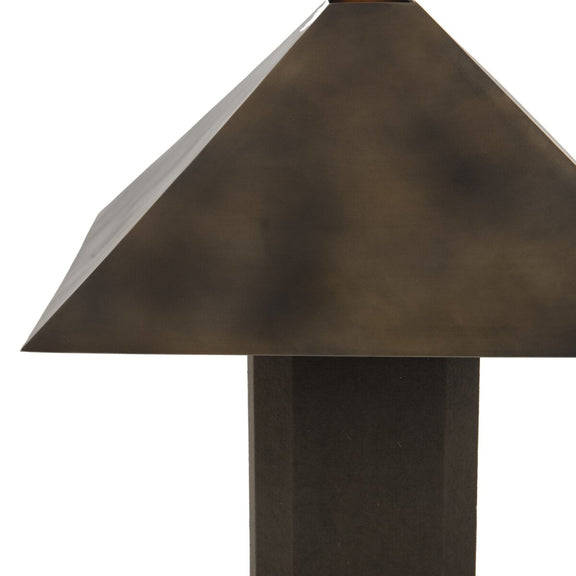 Kenric Table Lamp - Forest Green Canvas