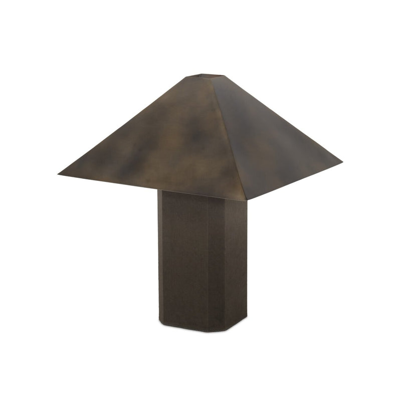 Kenric Table Lamp - Forest Green Canvas
