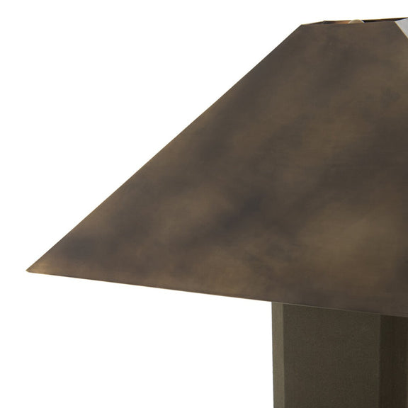 Kenric Floor Lamp - Forest Green Canvas