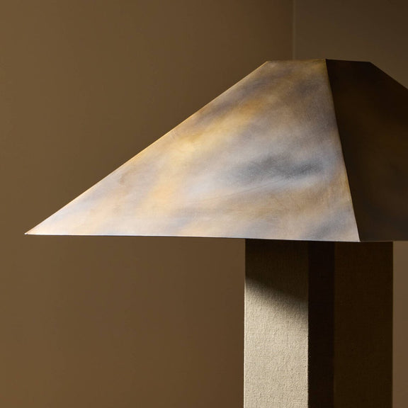 Kenric Floor Lamp - Forest Green Canvas