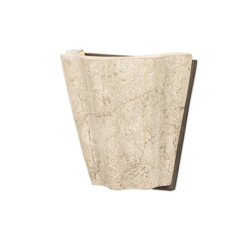 Astra Sconce - Cream Italian Marble