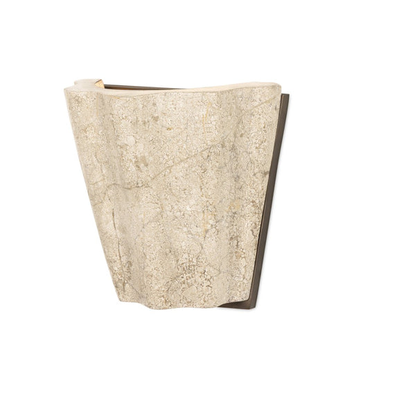 Astra Sconce - Cream Italian Marble