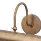 Benno Picture Light - Burnished Brass Iron