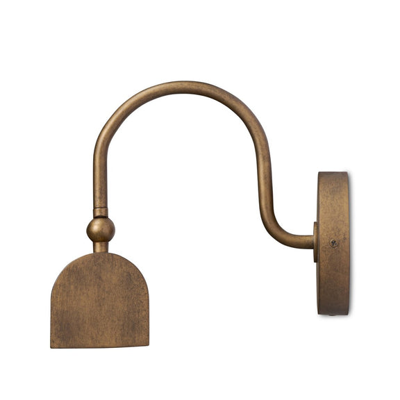Benno Picture Light - Burnished Brass Iron