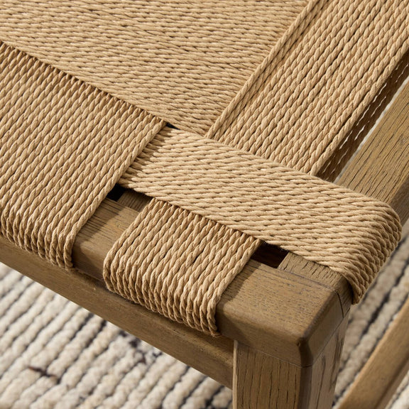 Norma Accent Stool - Natural Paper Cord