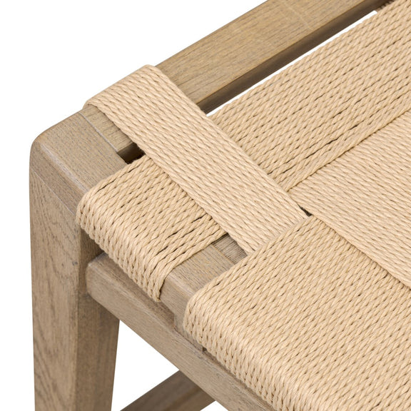 Norma Accent Stool - Natural Paper Cord