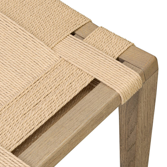Norma Accent Stool - Natural Paper Cord